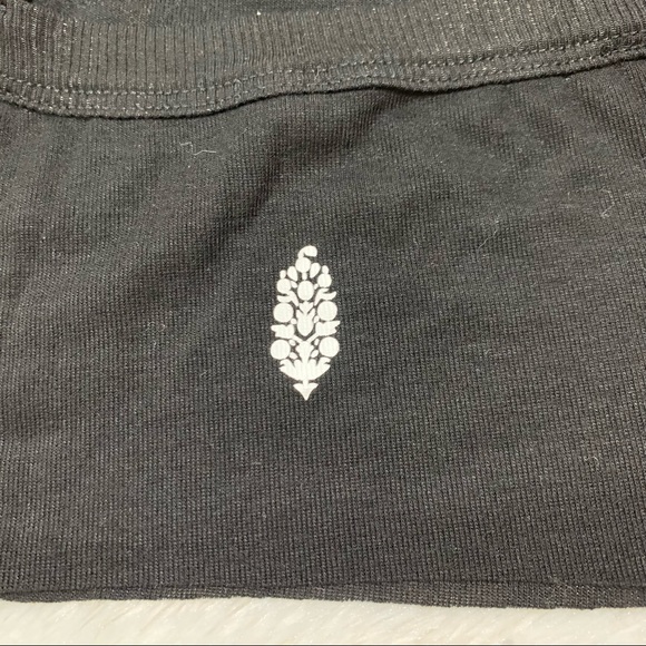 Free People Movement Riding High Crop Top Black - Picture 6 of 11